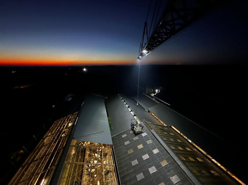 Dakrenovatie koeienstal