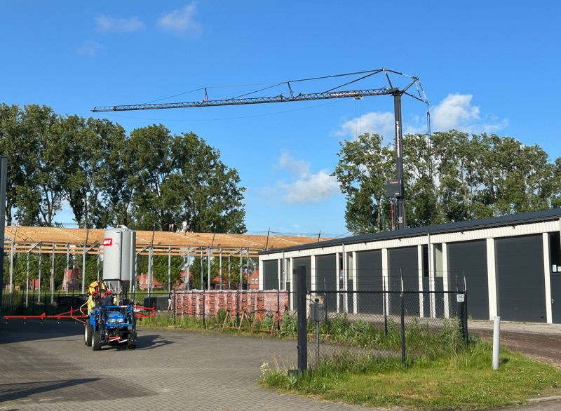 Nieuwbouw loods