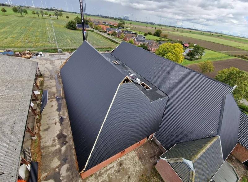 Renovatie boerderij dak